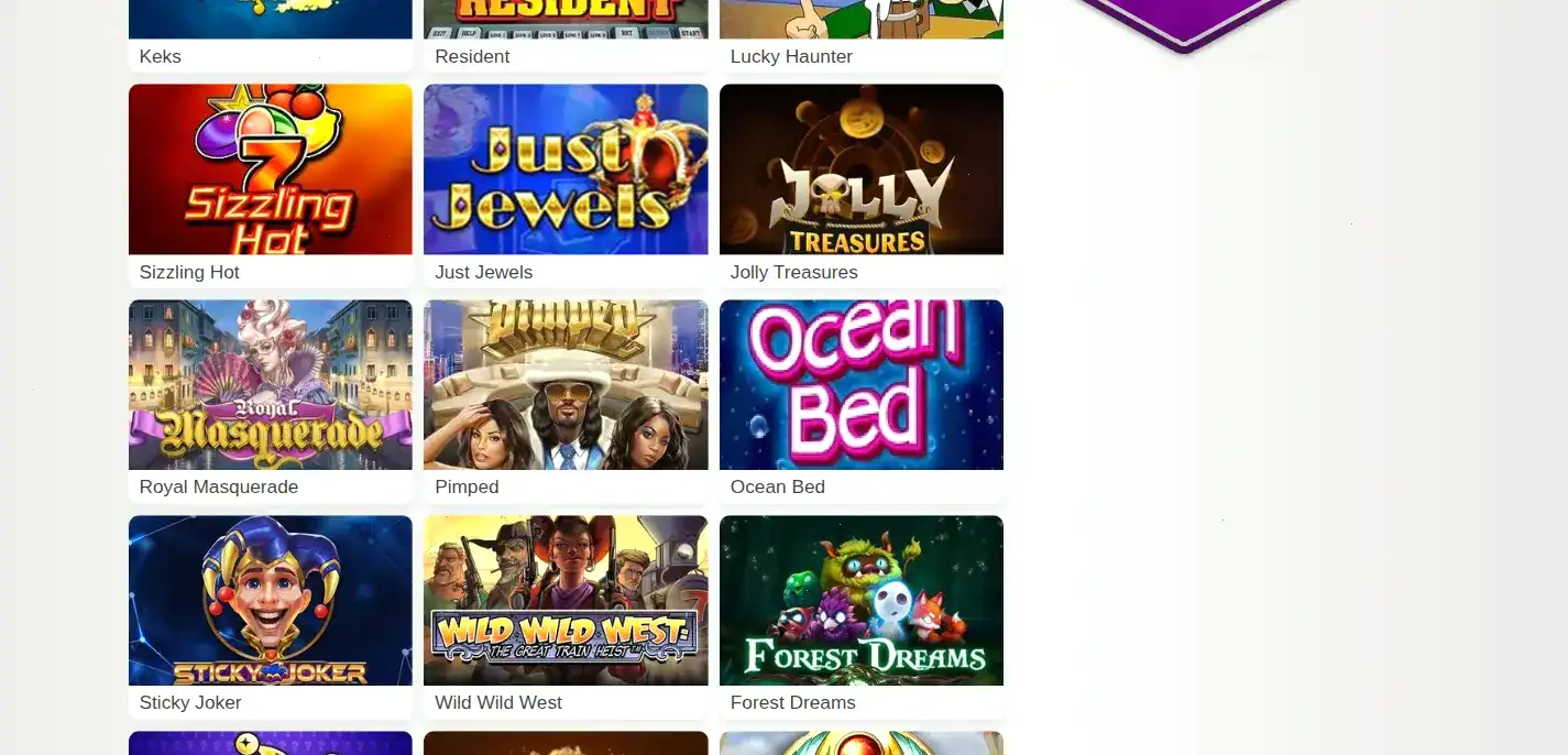 Игровые автоматы на экране смартфона